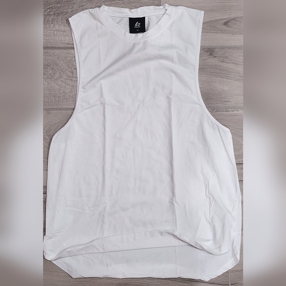Chic White Sleeveless Tank Cover-Up